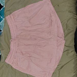 Pink shorts